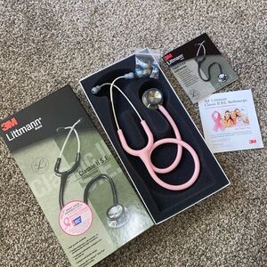 Class II S.E. Littmann Stethoscope, 3M, Pink, Breast Cancer Awarness Edition